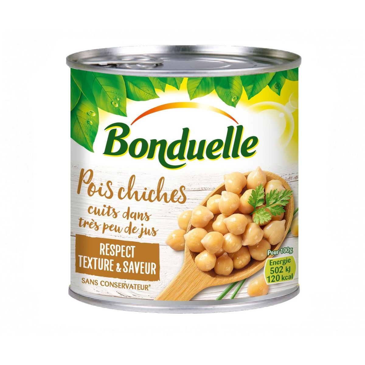 BONDUELLE - POIS CHICHES Boite de 265g net égoutté