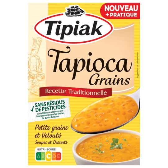 TIPIAK - TAPIOCA EN GRAINS Paquet de 300g