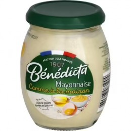 BENEDICTA - MAYONNAISE COMME A LA MAISON Pot de 255g