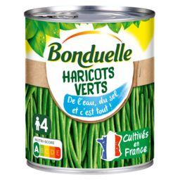 BONDUELLE - HARICOTS VERTS EXTRA FINS Boite de 440g net égoutté