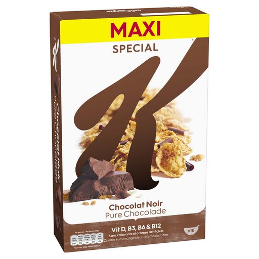 KELLOGG\'S - CEREALES CHOCOLAT NOIR SPECIAL K 500g