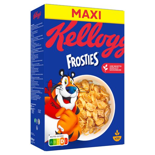 KELLOGG\'S - CEREALES PETALES DE MAÏS SUCRE FROSTIES 620g