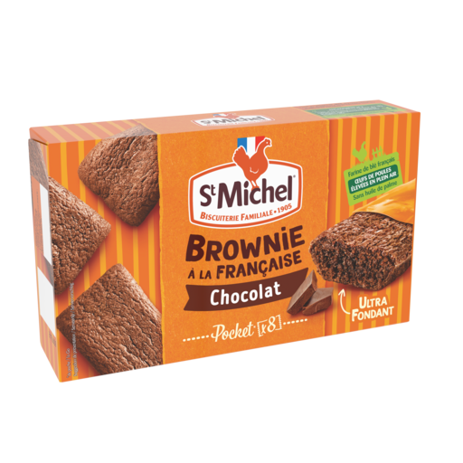 ST MICHEL - MINI BROWNIES AU CHOCOLAT Paquet de 240g