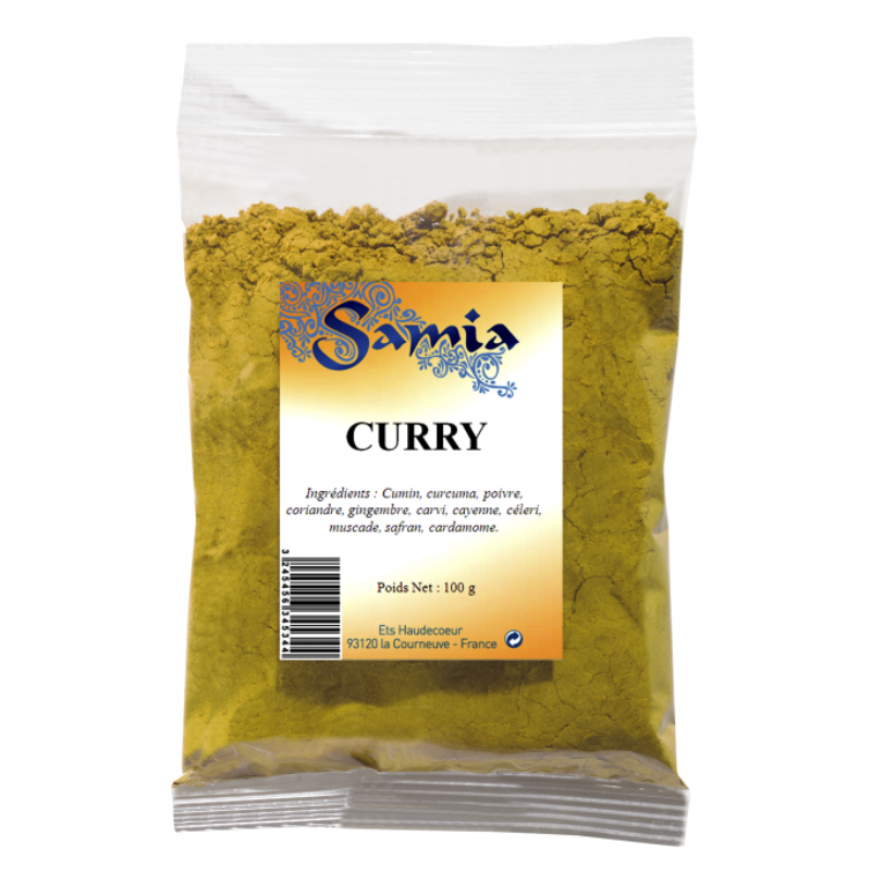 SAMIA - CURRY Paquet de 100g
