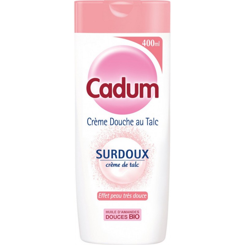 CADUM - GEL DOUCHE SURDOUX AU TALC Flacon de 450ml