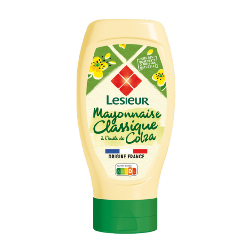 LESIEUR - MAYONNAISE CLASSIQUE A L\'HUILE DE COLZA Flacon de 425g