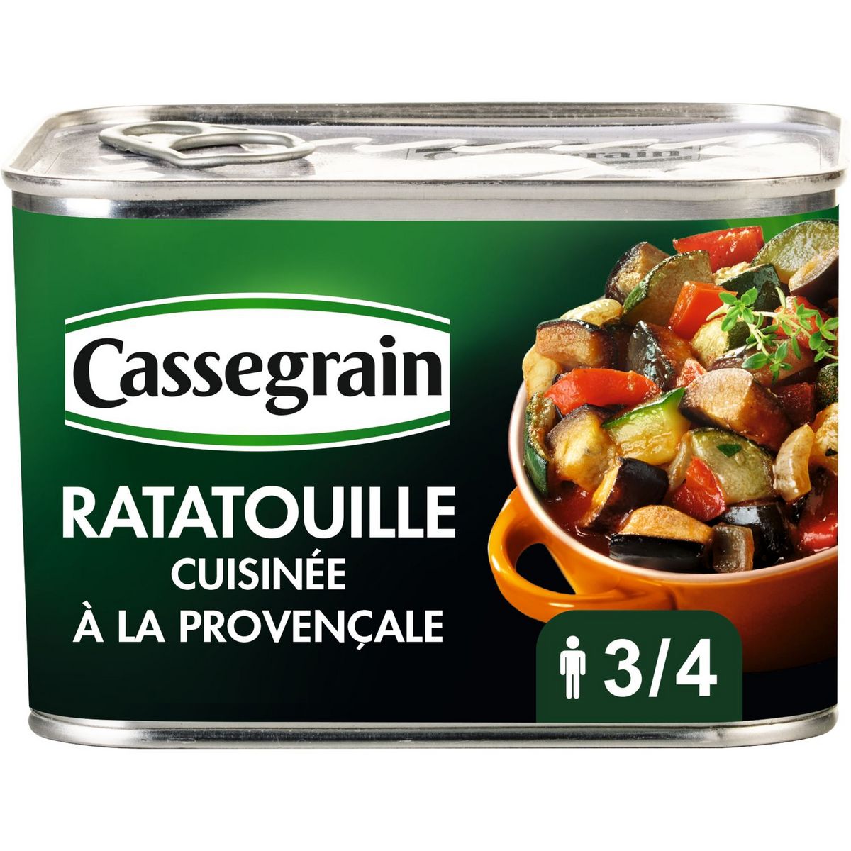CASSEGRAIN - RATATOUILLE A LA PROVENCALE Boite de 660g