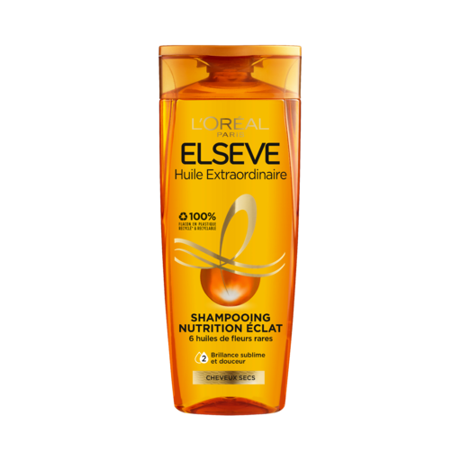 ELSEVE - SHAMPOING NUTRITION HUILE EXTRAORDINAIRE Flacon de 300ml