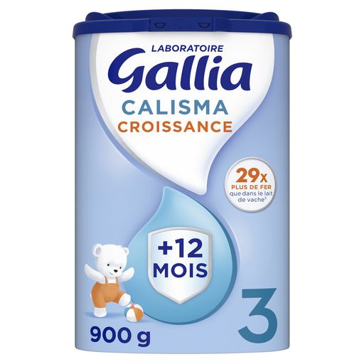 GALLIA - LAIT DE CROISSANCE EN POUDRE CALISMA Boite de 900g
