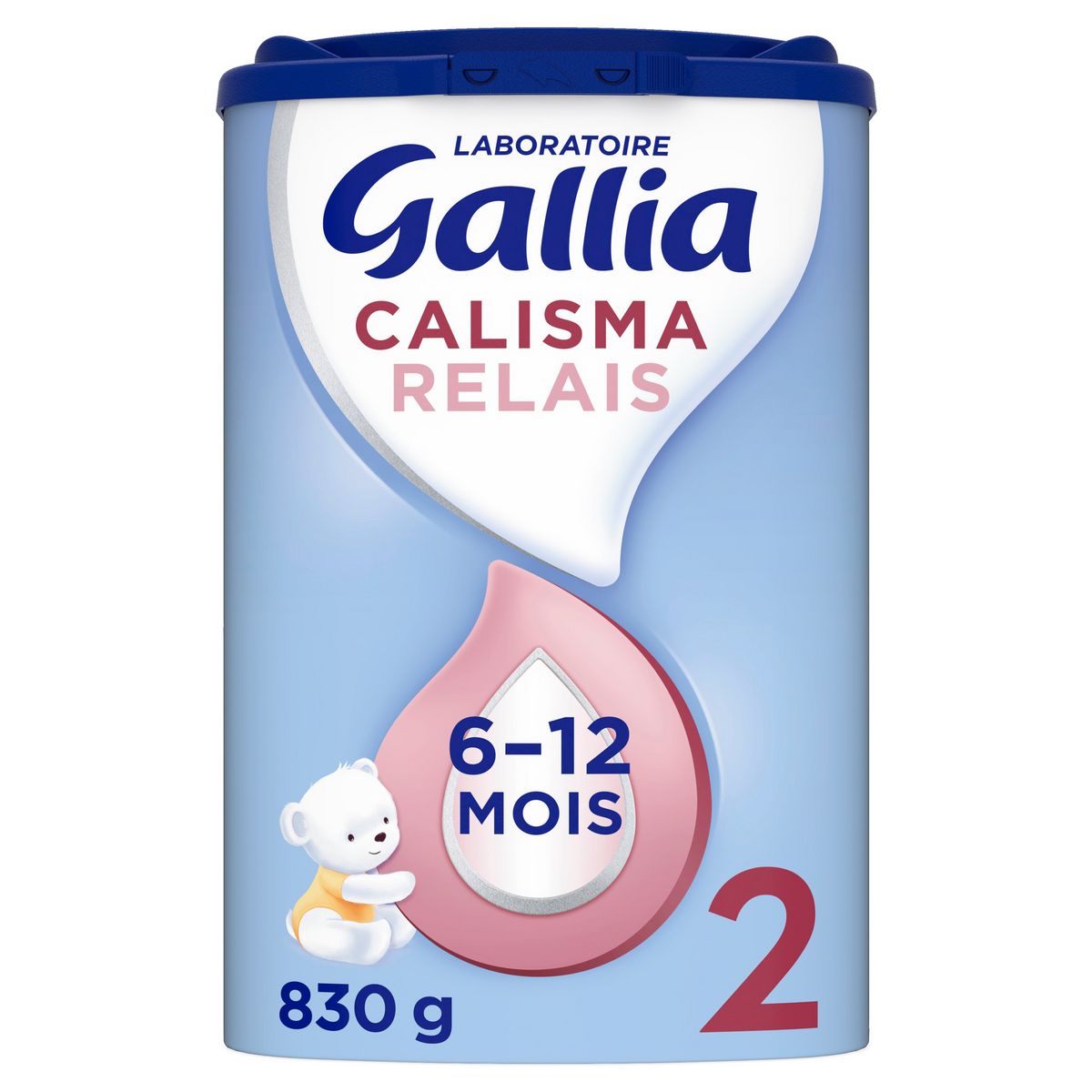 GALLIA - LAIT EN POUDRE CALISMA RELAIS 2ème AGE Boite de 830g