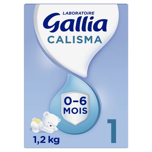 GALLIA - LAIT EN POUDRE CALISMA 1 1er AGE Boite de 2 sachets : 1200g