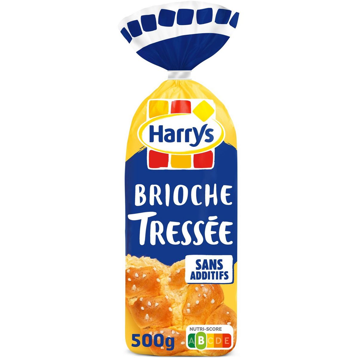 HARRYS - BRIOCHE TRESSEE AU SUCRE PERLE 500g