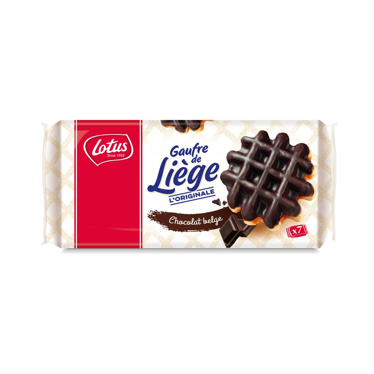 LOTUS - GAUFRES DE LIEGE NAPPEES CHOCOLAT 363g
