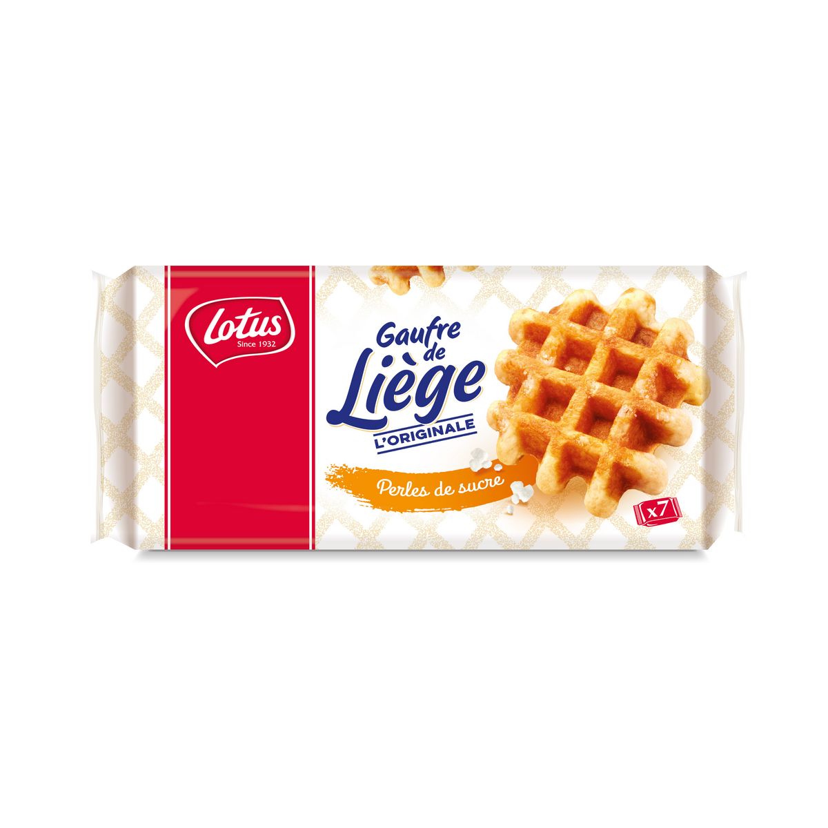 LOTUS - GAUFRES DE LIEGE NATURE PERLES DE SUCRE 315g