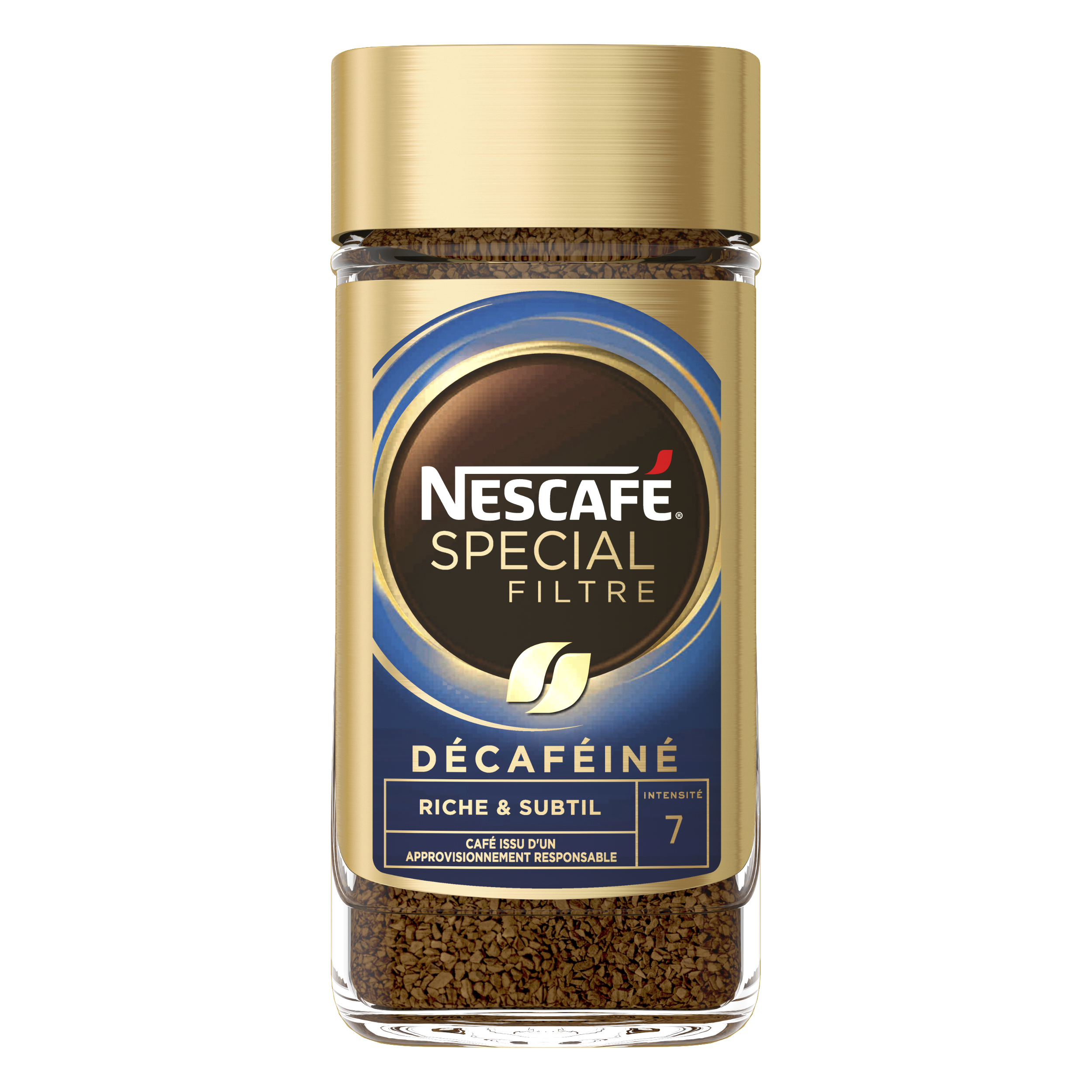 NESCAFE - CAFE SOLUBLE DECAFEINE AROME RICHE ET SUBTIL