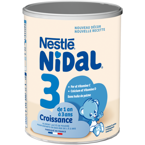 NESTLE - LAIT EN POUDRE CROISSANCE NIDAL Boite de 800g