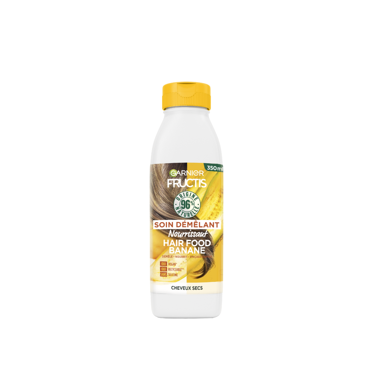 FRUCTIS - SOIN DEMELANT NOURRISSANT HAIR FOOD BANANE Flacon de 350ml