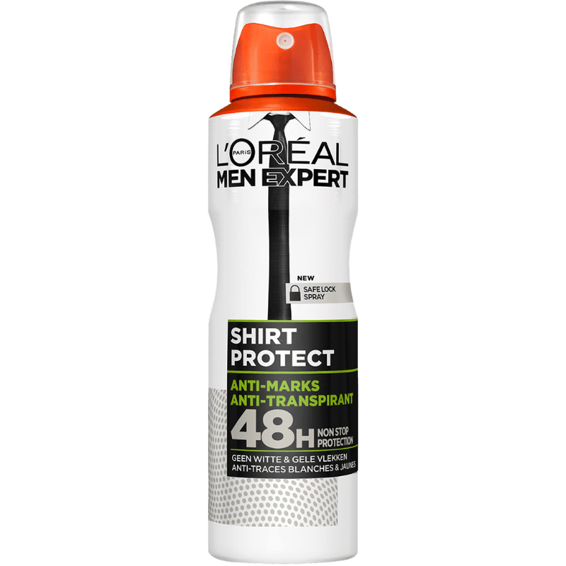 L\'OREAL - MEN EXPERT DEODORANT SHIRT PROTECT Spray de 200ml