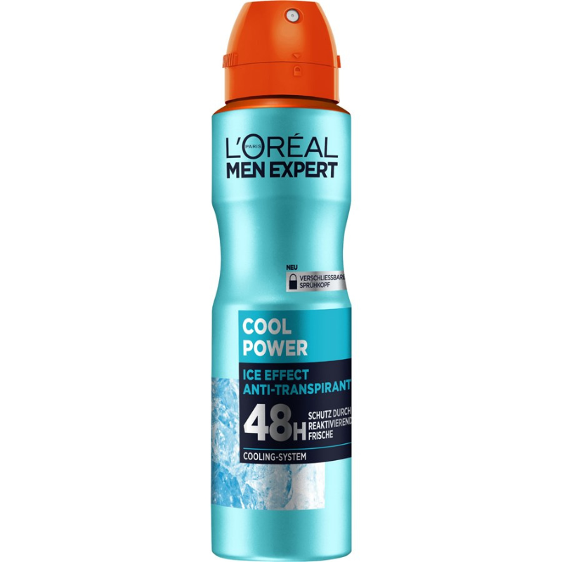 L\'OREAL - MEN EXPERT DEODORANT COOL POWER Spray de 200ml