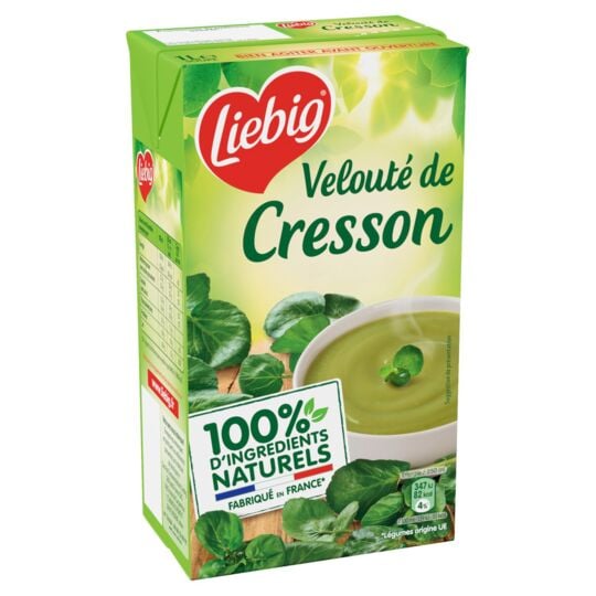 LIEBIG - VELOUTE DE CRESSON Brique de 1L