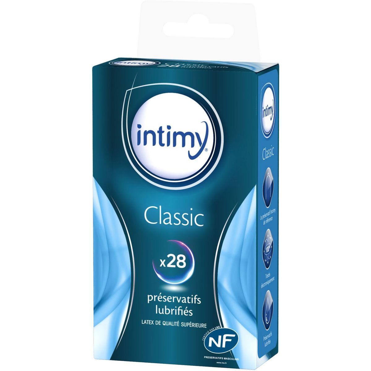 INTIMY - PRESERVATIFS CLASSIC Boite de 28 préservatifs