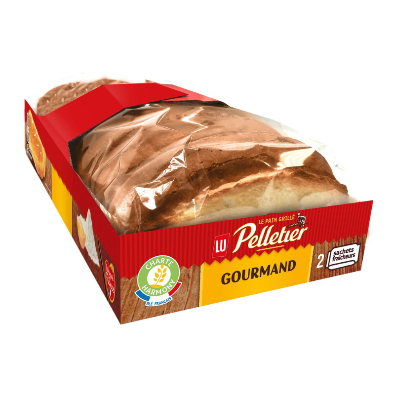 LU - PAIN GRILLE RECETTE BRIOCHEE PELLETIER 300g