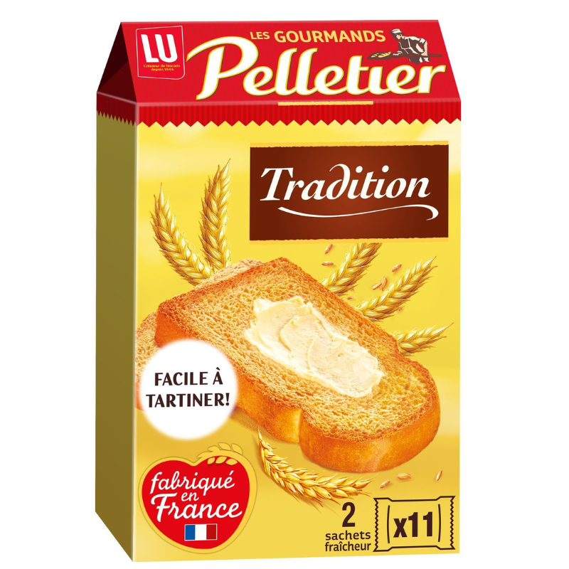 LU - BISCOTTES LA GOURMANDE TRADITION PELLETIER 285g