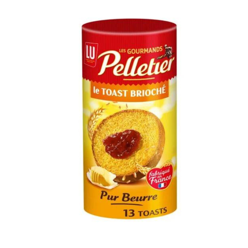 LU - TOASTS BRIOCHES PUR BEURRE PELLETIER 150g