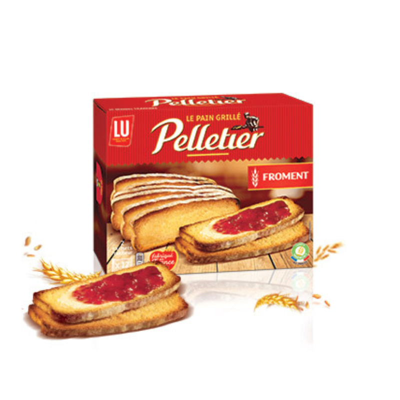 LU - PAIN GRILLE FARINE DE FROMENT PELLETIER 500g