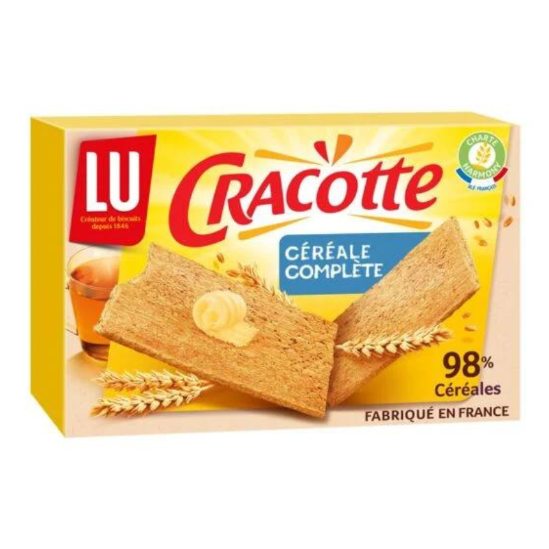 LU - BISCOTTES CEREALES COMPLETES CRACOTTE 250g