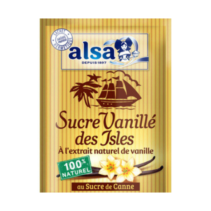 ALSA - SUCRE VANILLE DES ILES 7 x 7.5g