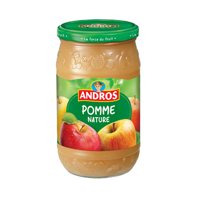 ANDROS - DESSERT POMME NATURE Pot de 750g