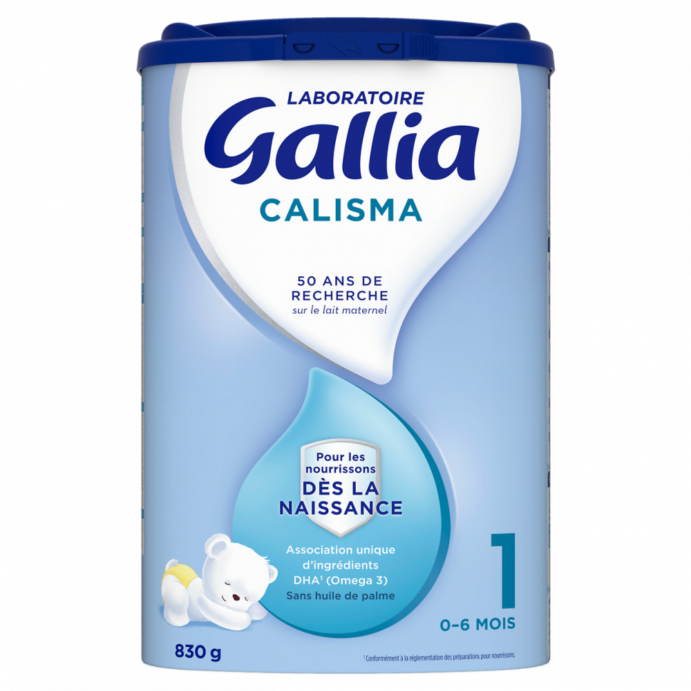 GALLIA - LAIT EN POUDRE CALISMA 1 1er AGE Boite de 830g