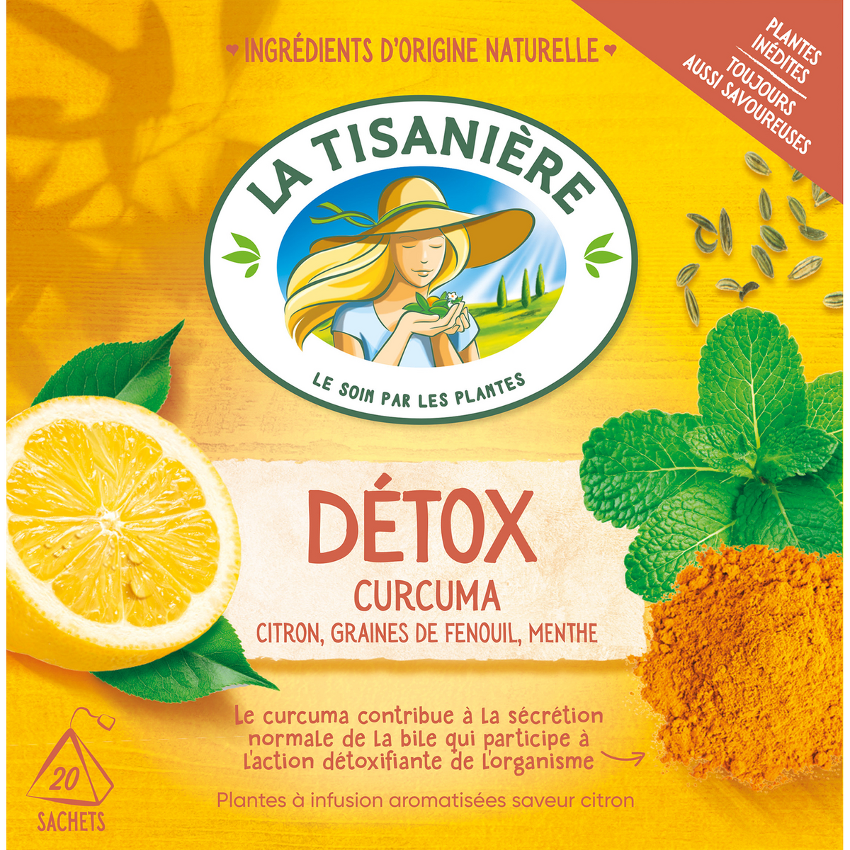 LA TISANIERE - INFUSION DETOX 20 sachets