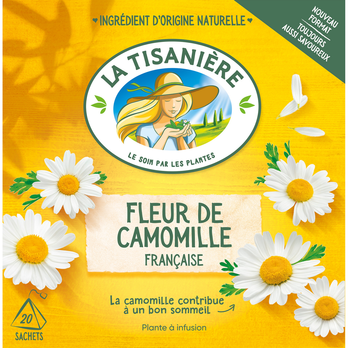 LA TISANIERE - INFUSION FLEUR DE CAMOMILLE 20 sachets