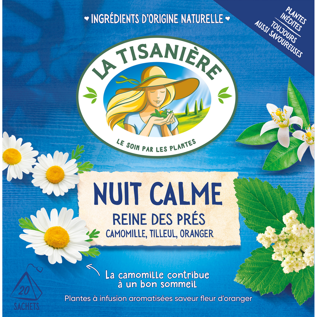 LA TISANIERE - INFUSION NUIT CALME 20 sachets