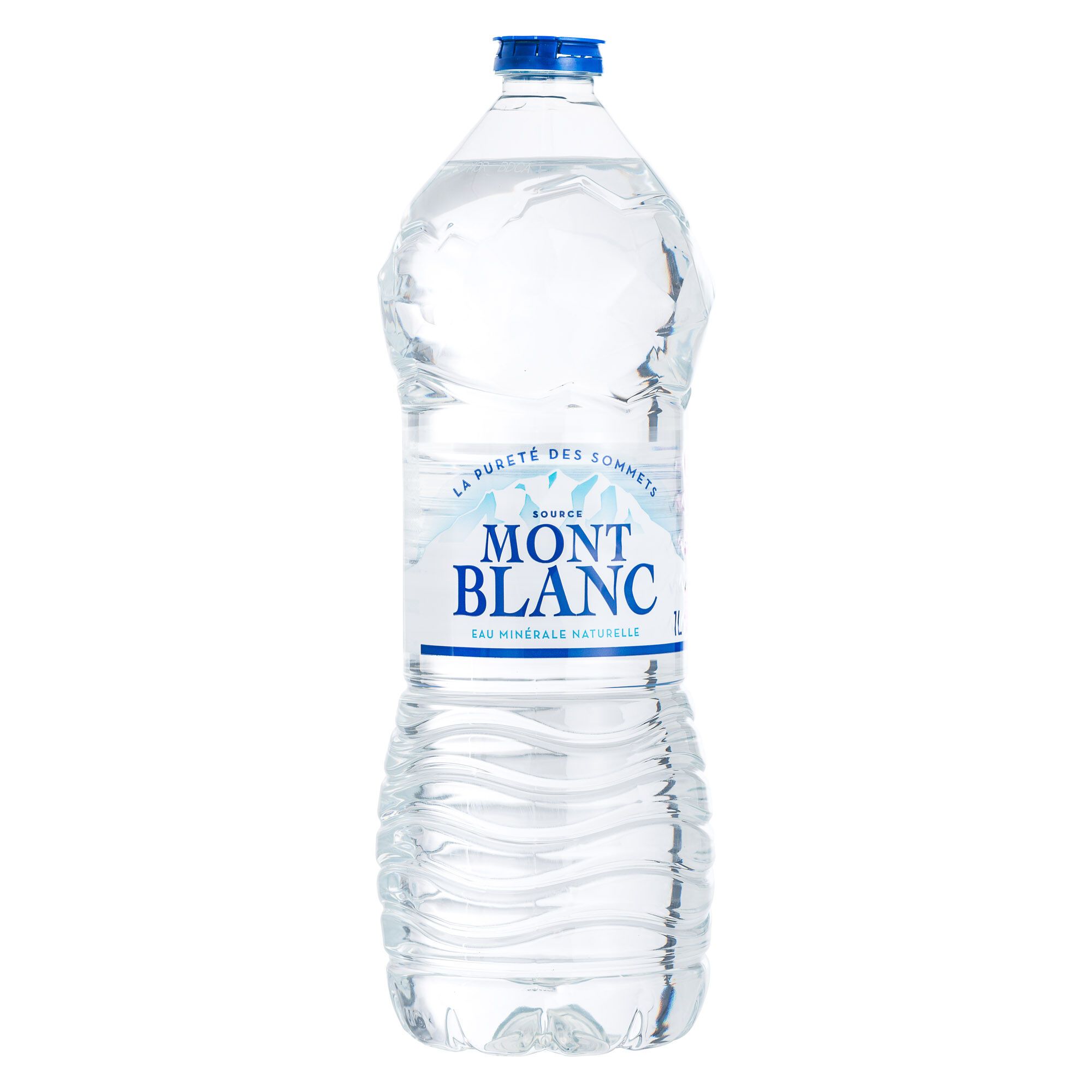 MONT BLANC - EAU MINERALE NATURELLE La bouteille de 100cl