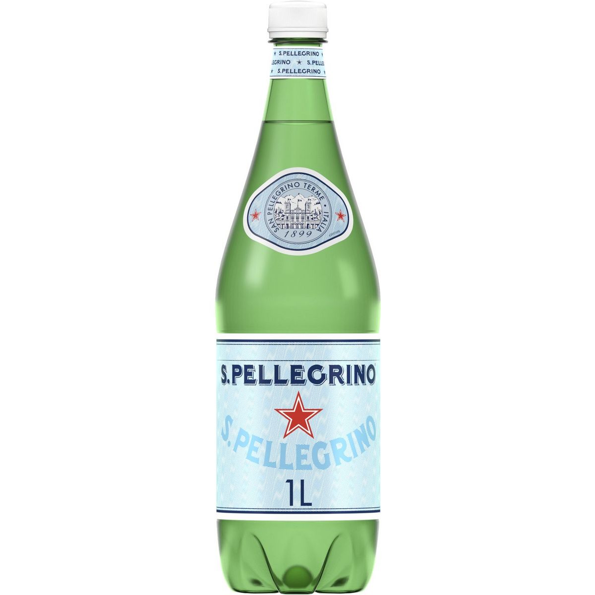 SAN PELLEGRINO - EAU GAZEUSE MINERALE NATURELLE La bouteille de 100cl