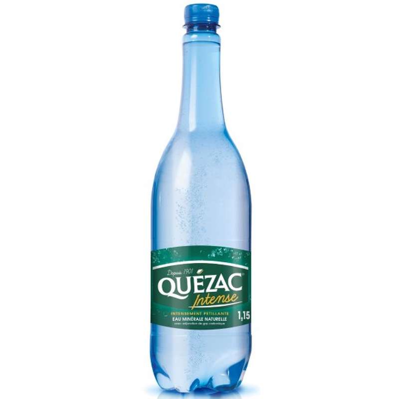 QUEZAC - EAU GAZEUSE INTENSE La bouteille de 115cl