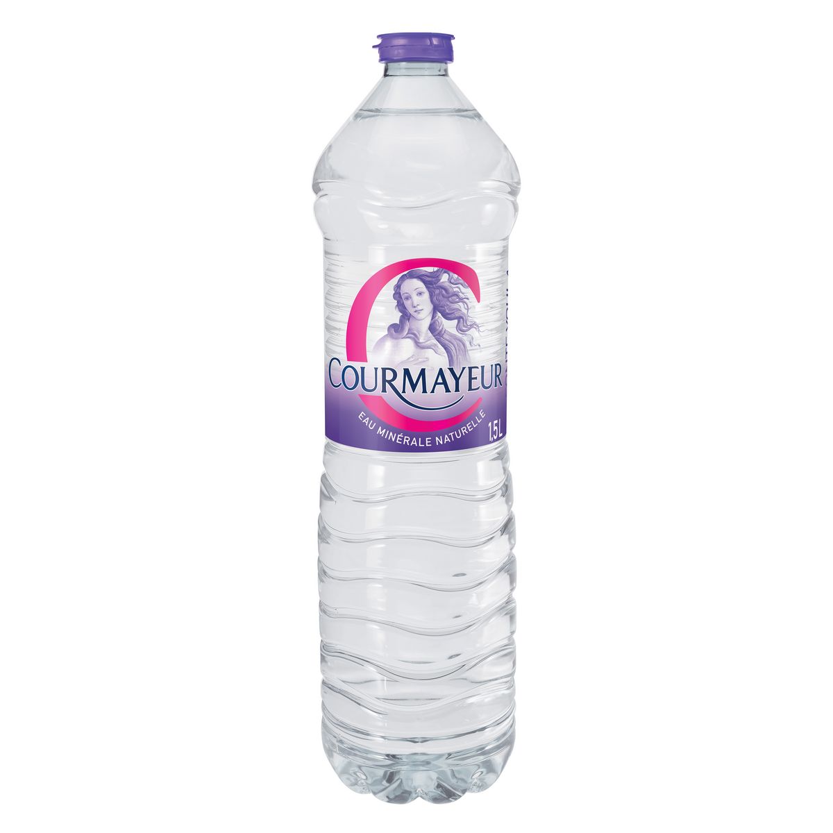 COURMAYEUR - EAU MINERALE NATURELLE La bouteille de 150cl