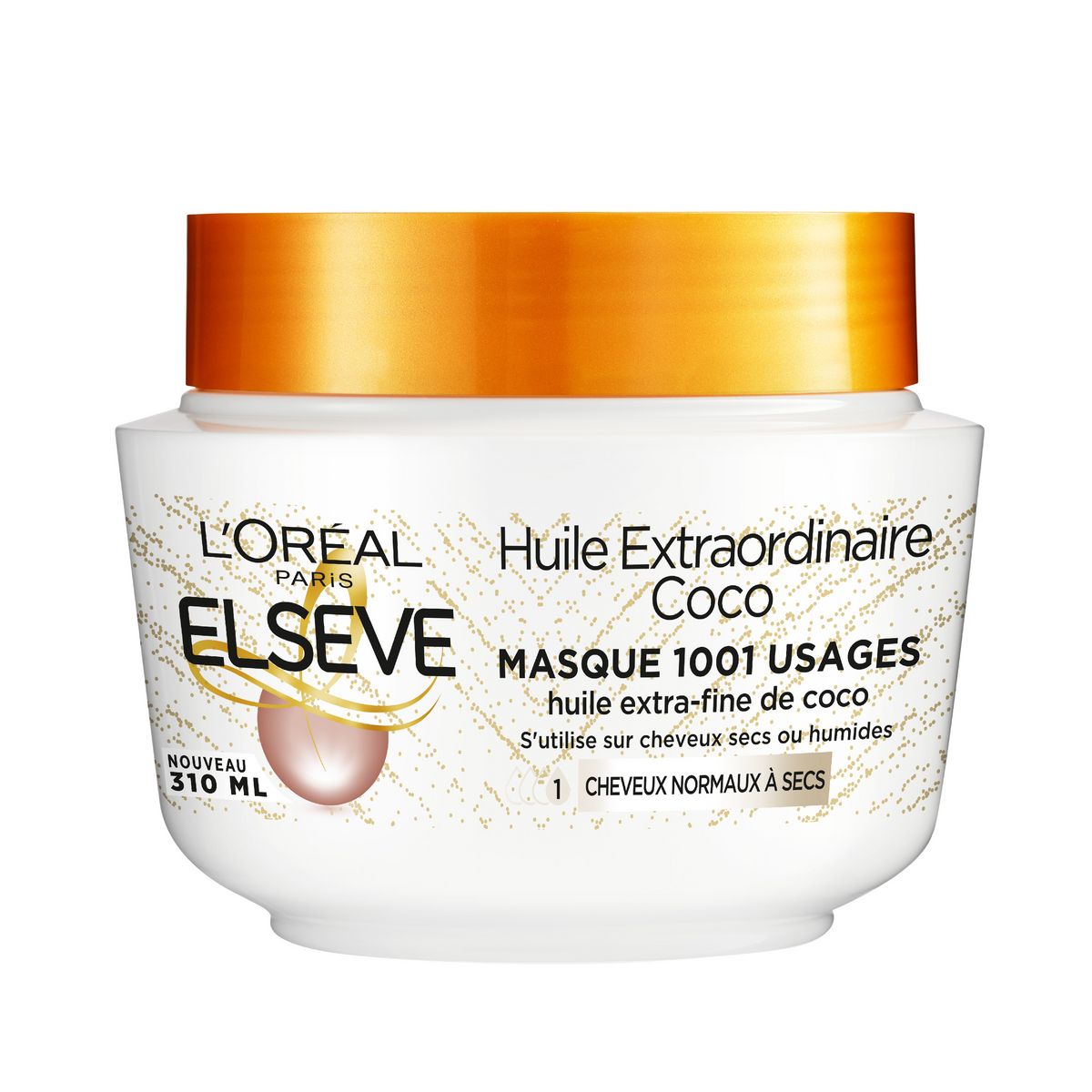 ELSEVE - MASQUE HUILE FINE DE COCO Pot de 310ml