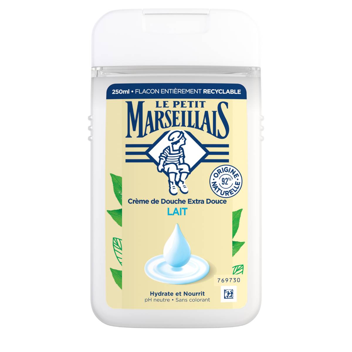 LE PETIT MARSEILLAIS - DOUCHE CREME HYDRATE ET NOURRIT Flacon de 250ml
