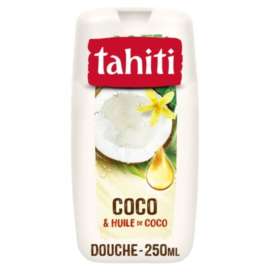 TAHITI - GEL DOUCHE HYDRATANT COCO ET HUILE DE COCO Flacon de 250ml