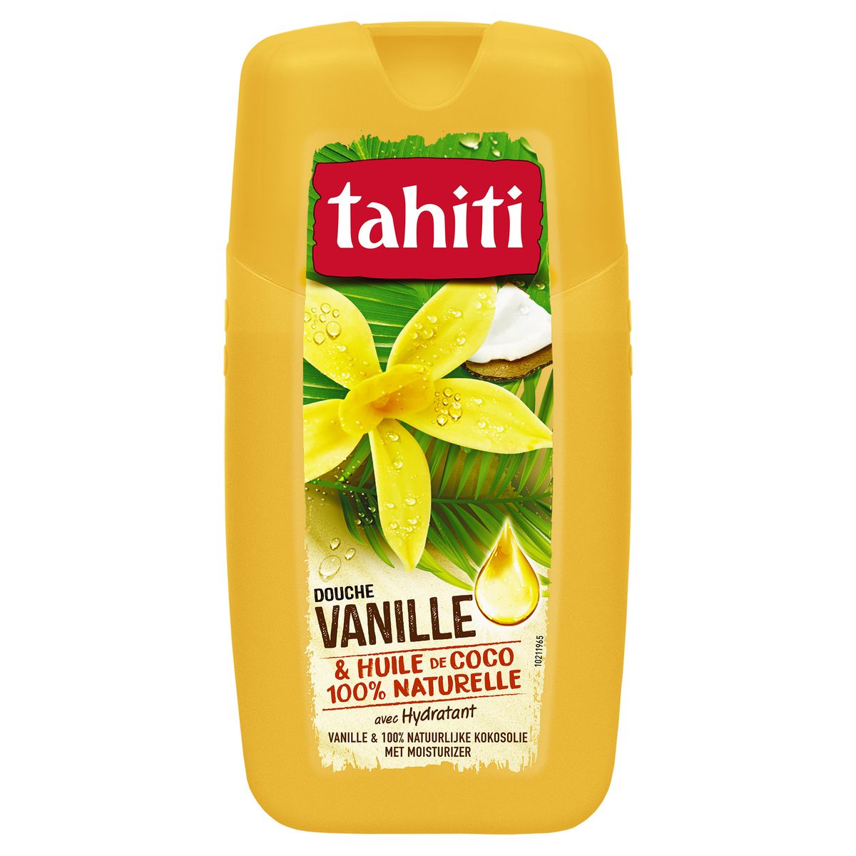 TAHITI - GEL DOUCHE HYDRATANT VANILLE ET HUILE DE COCO Flacon de 250ml