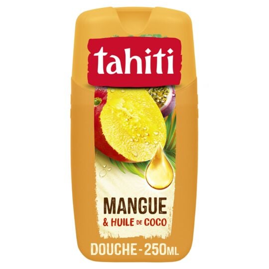 TAHITI - GEL DOUCHE HYDRATANT MANGUE ET HUILE DE COCO Flacon de 250ml