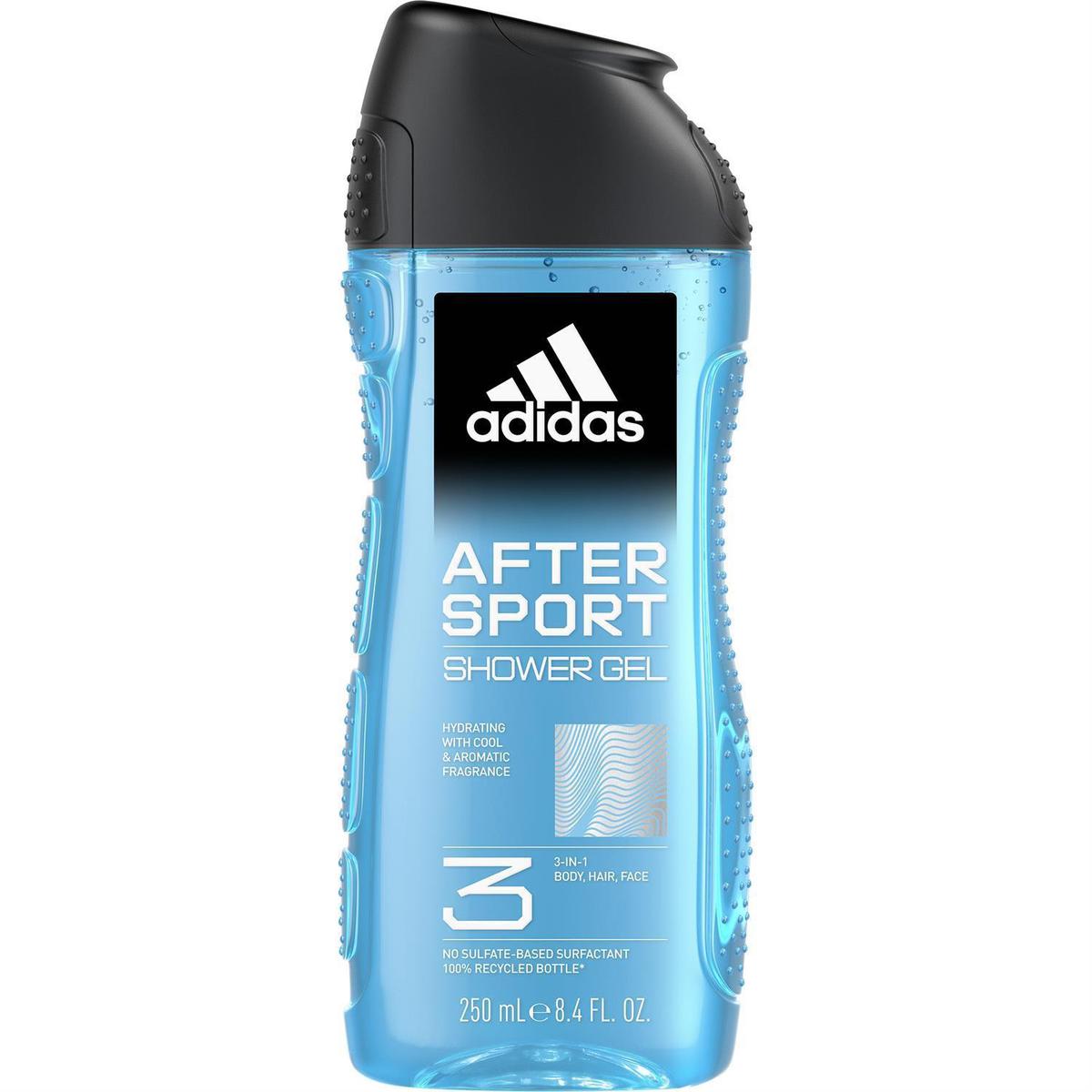 ADIDAS - GEL DOUCHE AFTER SPORT Flacon de 250ml