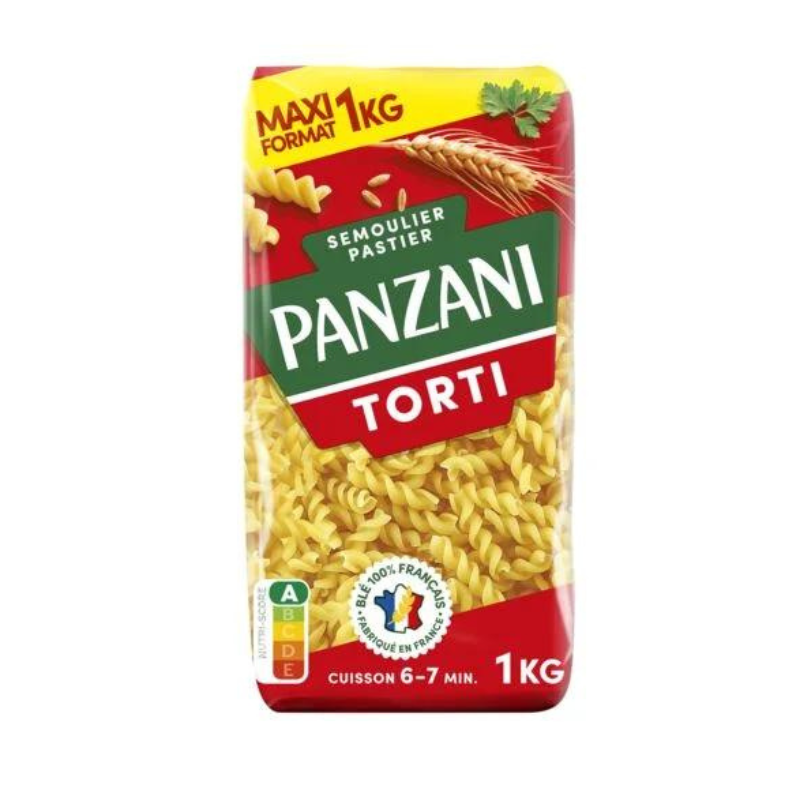 PANZANI - TORTI Paquet de 1 kg