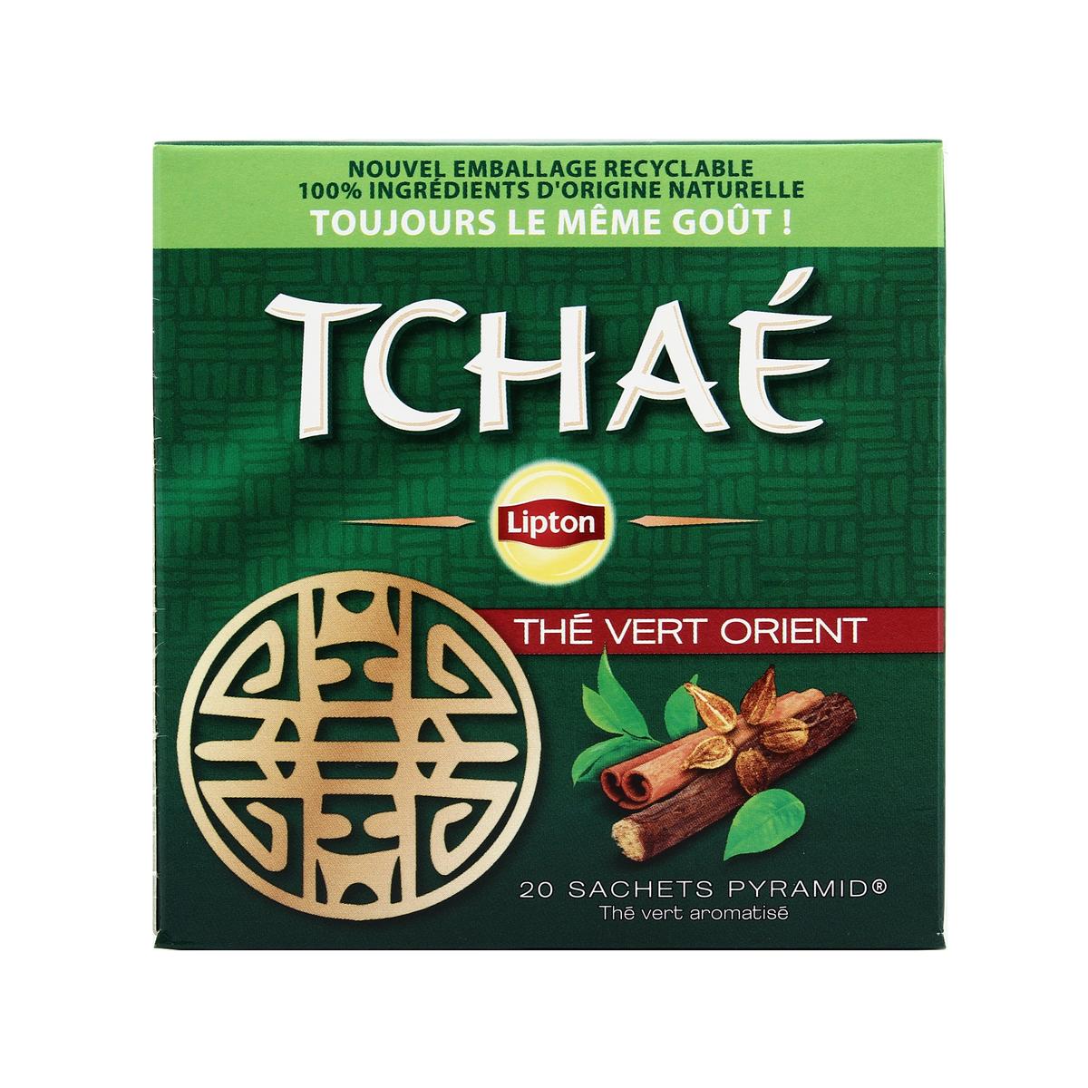 LIPTON - THE VERT ORIENT TCHAE 20 sachets