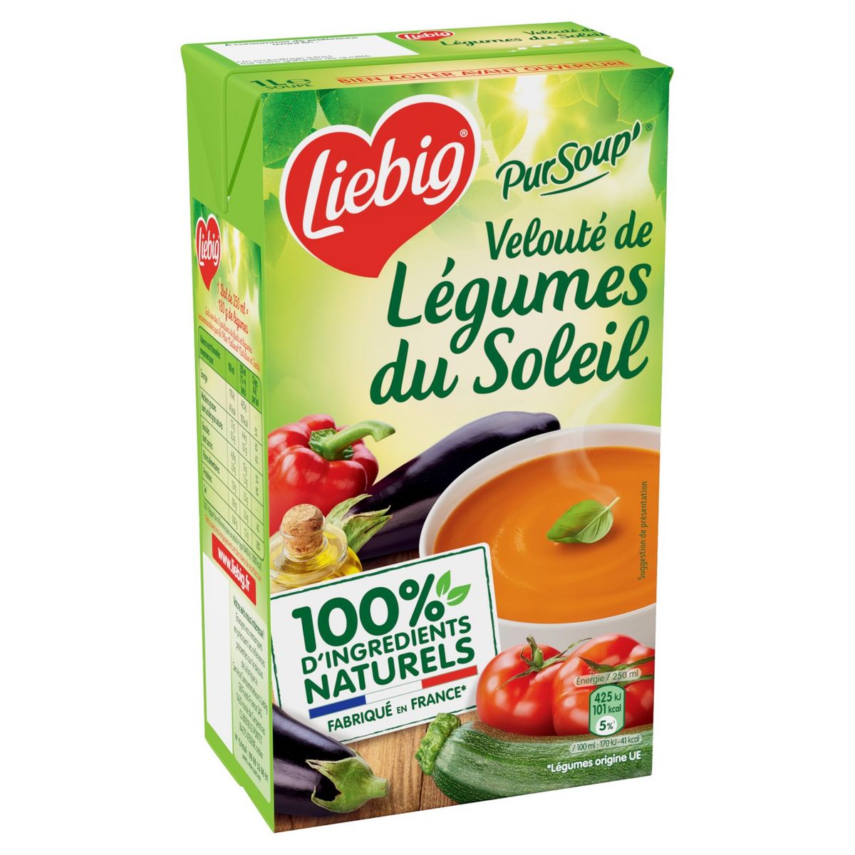LIEBIG - VELOUTE DE LEGUMES DU SOLEIL Brique de 1L