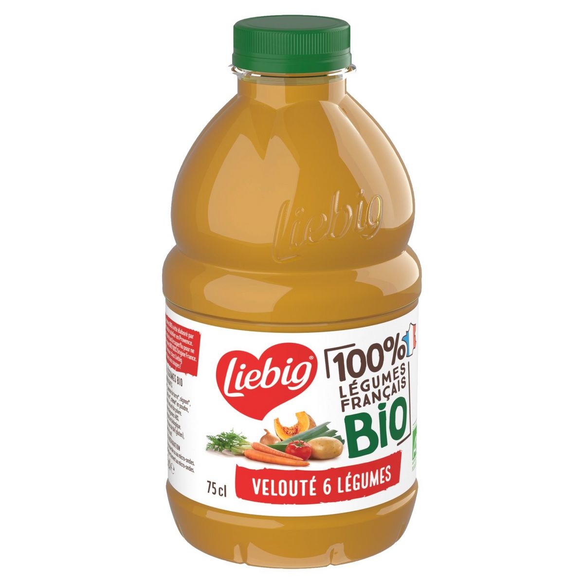 LIEBIG - VELOUTE 6 LEGUMES BIO Bouteille de 75cl